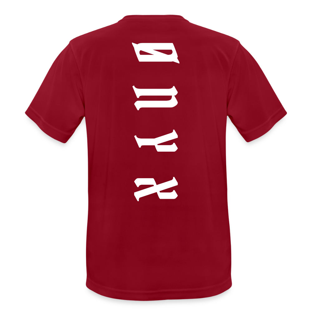 Core Performance Shirt - donkerrood