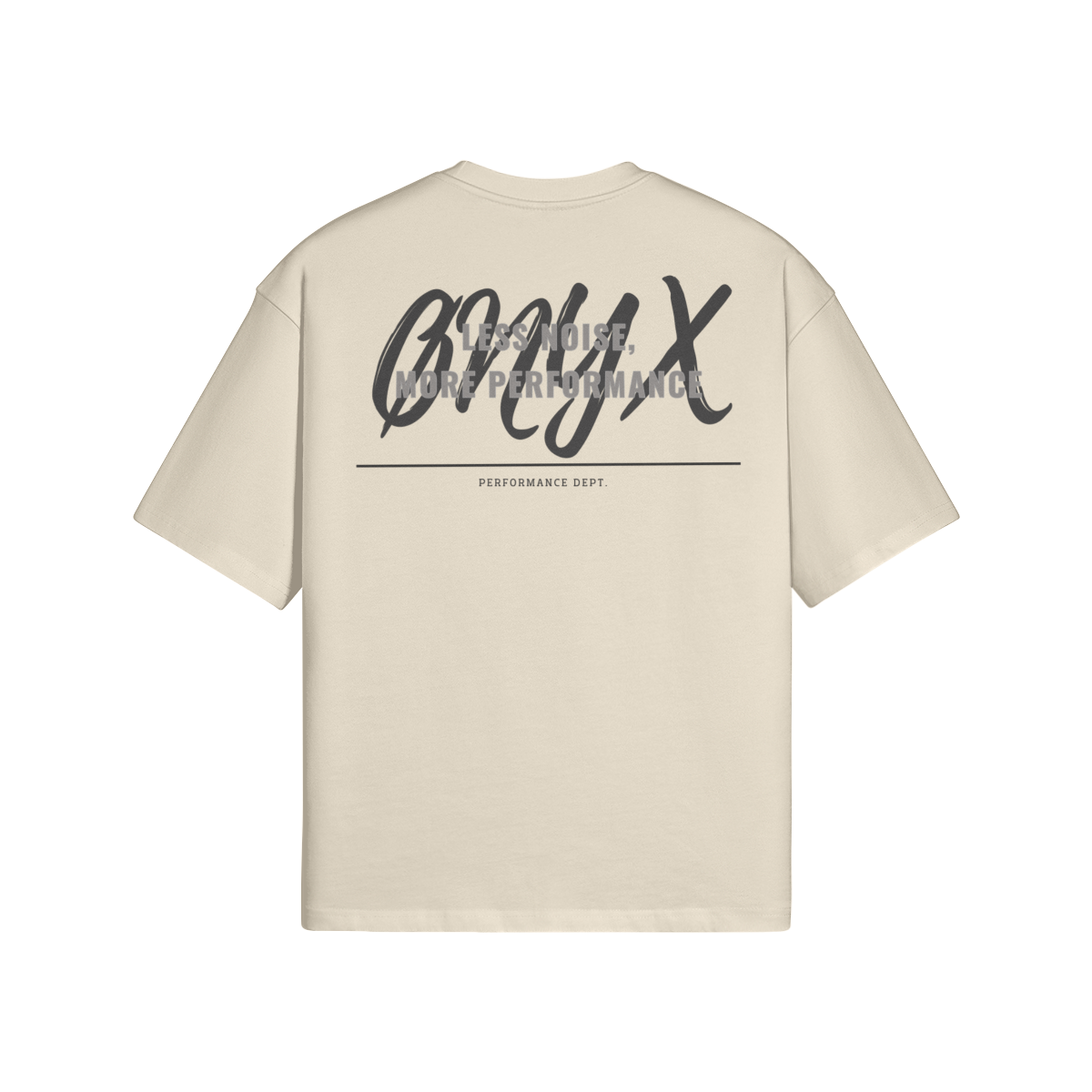 White Less Noise Tee