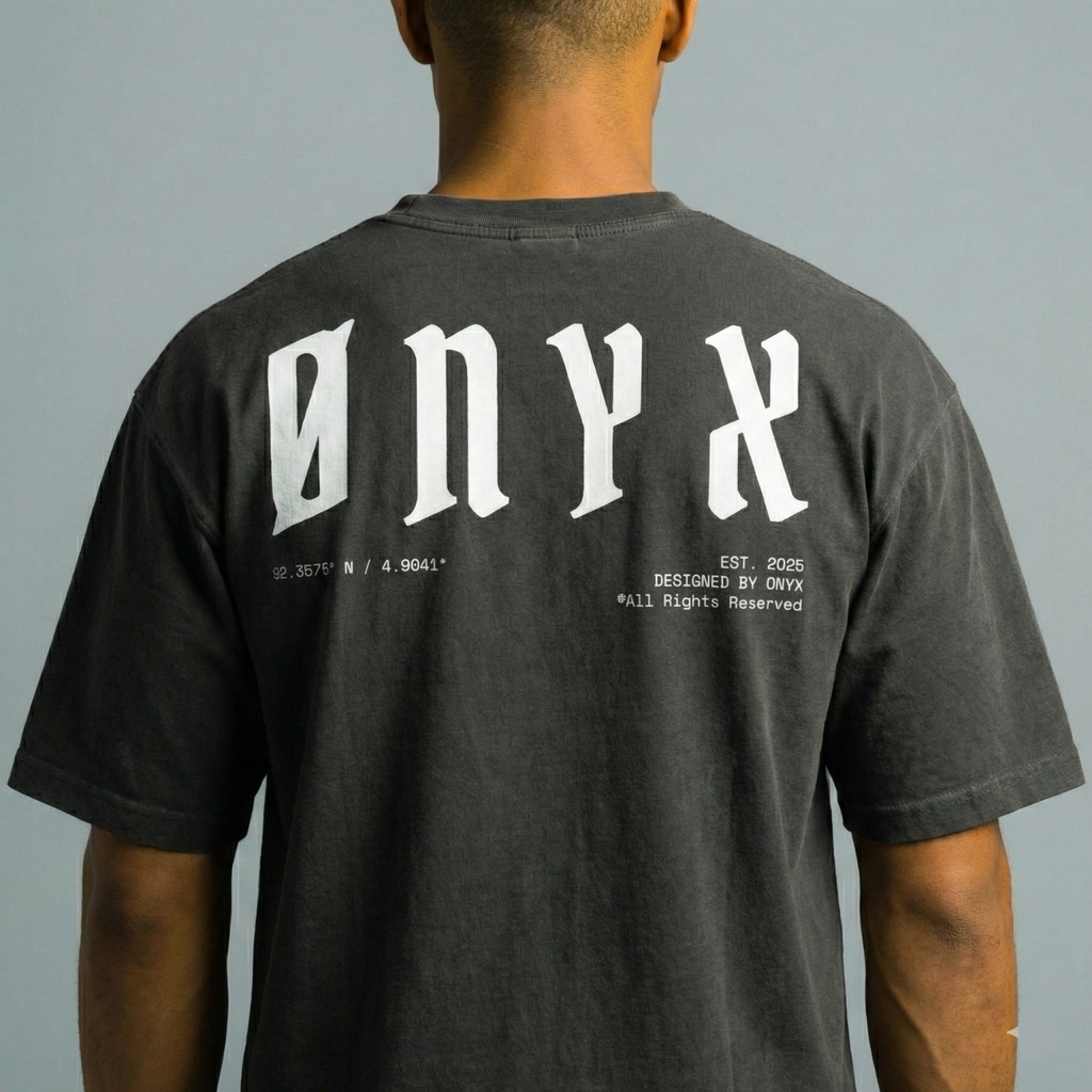 Premium - Oversized tee Black