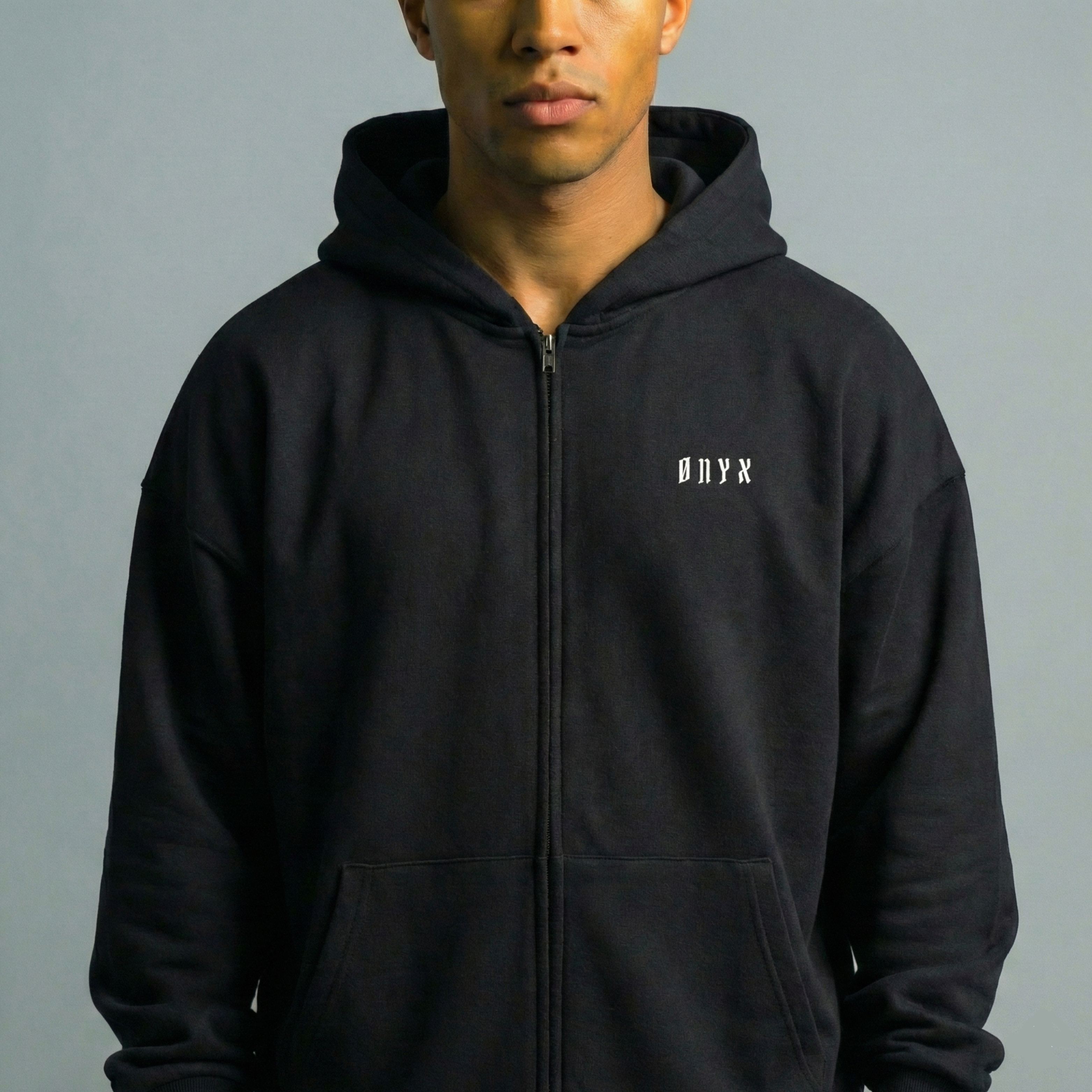 Oversized Zip Up Hoodie