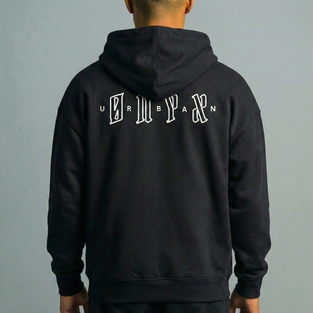 Oversized Zip Up Hoodie