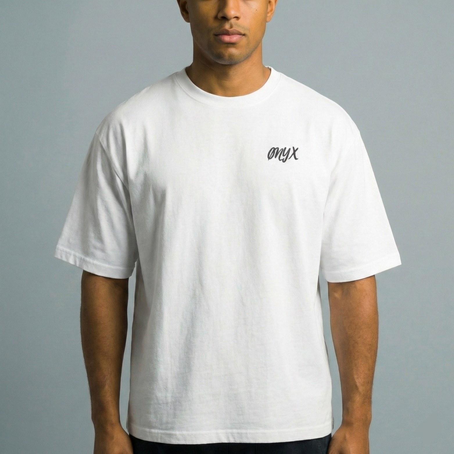 White Less Noise Tee